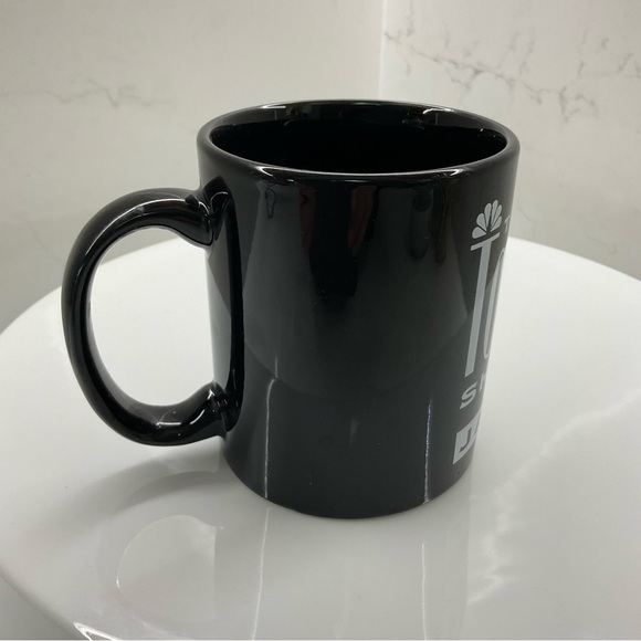The Tonight Show With Jay Leno Black Guest Coffee Mug Cup TV Late Night Talk - Picture 3 of 7